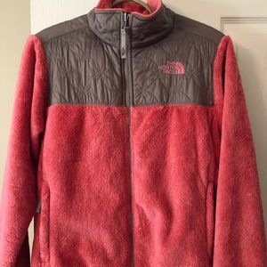 The North Face Pink Fuzzy | Quilted Flowers